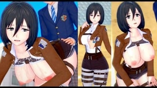 Hentai Game Koikatsu ! Mikasa Ackerman Anime