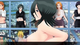 Bleach – Bordello Shinigami – Parte 7 – Rukia Kuchiki Mungitura di Hentaiscene di sesso