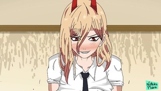Chainsaw Man Parody Animation Power