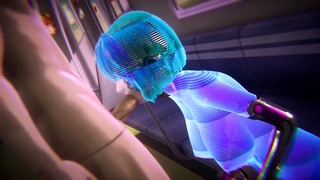 Cyberpunk – Sex With Holographic Girl – 3D porno
