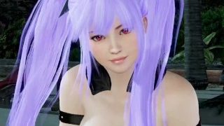 Dead Or Alive Xtreme Venus -loma Ayane Ninja -puku Nude Mod -fanipalvelun arvostus
