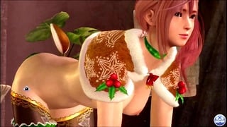 Dead Or Alive Xtreme Venus Vacation Misaki Reindeer Gift Xmas Nude Mod Fanservice Appreciation