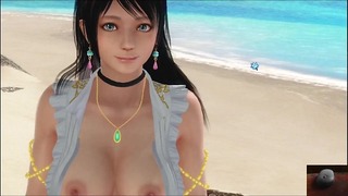 Dead Or Alive Xtreme Venus Vacation Patty Monochrome with Outfit Nude Mod Fanservice Ocenění