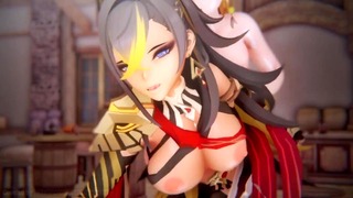 Dehya Genshin Impact 3D Hentai 2 Shortver B