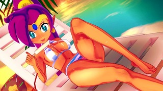 Snový čas s Shantae Necenzurované Hentai