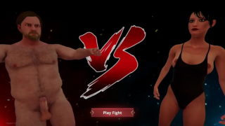 Ethan vs. Rachel Naked Fighter 3D