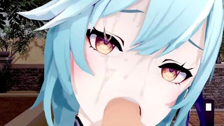 Eula Genshin Impact 3D Hentai Part 2/8