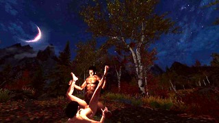 Everyone Loves To Play Skyrim After A Hard Day.