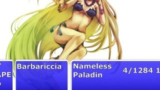 Αντιμετωπίστε τη Barbariccia στην ρετρό περιπέτεια στο παλιό Final Fantasy 4 Hentai JOI Gentle Femdom Μπορντούρα