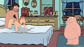 Family Guy Hentai – Lois Griffin dostaje spermę tylko wśród fanów, aby uzyskać więcej – Dulcethemouse