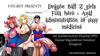 Файгrey Dragon Ball Z Girls Futa Hero, анальное администрирование сисси-медицины, инструкция по дрочке, уничтожение задницы
