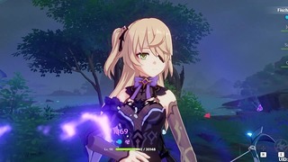 Fischl Ryona + Ragdoll – English/ Chinese 菲谢尔 良娜/ Japanese フィッシュル リョナ/ Korean 피슬 료나