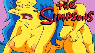 Flanders Lanet Marge'ın Sıkı Kıçı The Simpsons