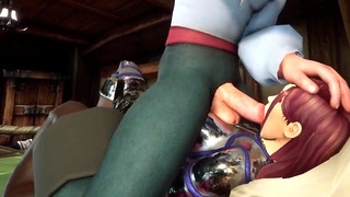 Fucking The Guard Girl In Her Barracks Warcraft Porn Parody Short Clip