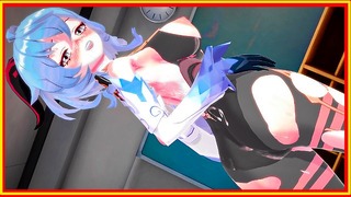 Genshin Impact – Ganyu She Masturbates