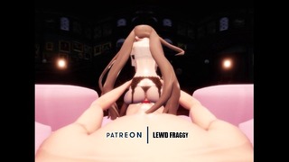 Genshin Impact – Hu Tao Reverse Straddle 4K VR Uncensored Hentai