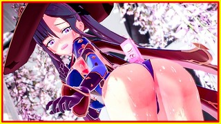 Genshin Impact – Mona She Masturbates