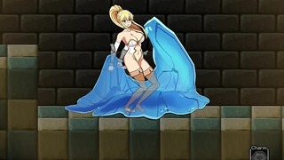 Male oriented Hentai Game Lady Thief Test Female Insemination