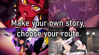 Hentai JOI Teaser Succubus Prison : Multiple Endings, CEI, Pot, Humiliation