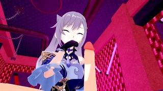 Keqing Genshin Impact 3D Hentai Part3/9