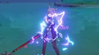 Keqing – Genshin Impact Ryona + Ragdoll – English/ Japanese リョナ/ Korean 료나/ Chinese 良娜