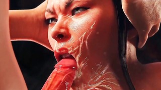 Kitana Uses Her Deepthroat X-Ray Move Until You Explode In Cum!