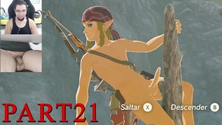La Leyenda De Zelda Aliento Salvaje Edición Desnuda Cámara Polla Gameplay 21