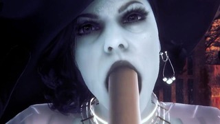 Lady Dimitrescu Blowjob Resident Evil Village Hentai Prody
