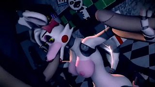 Mangle Getting Fucked Up