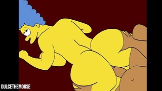 Marge Simpson Hentai. Ekshibicjonista, fani tylko wytrysków w środku, którzy chcą więcej