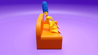 Marge Simpsons Figure 360 View