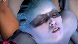 Mass Effect Andromeda Peebee sexscene