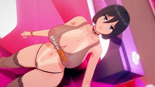 Mikasa Ackerman Attack On Titan Waits For The Evening To Be Fucked By You – Hentai 3D + POV