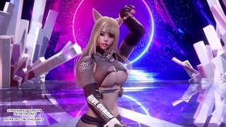 MMD G I-Dle – Tomboy Hot Kpop Dance Ahri Akali Evelynn Kaisa League Of Legends Kda