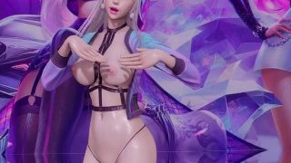 MMD T Ara- Sexy Love Stripvers. Ahri Akali Kaisa Evelynn Kda Dança Erótica 3D