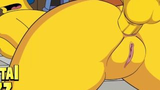 Moe Ruins Marge's Ass The Simpsons