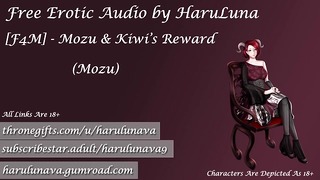 Mozu X Kiwi's Reward – 18+ év felettiek One Piece Hang: Harulunavo