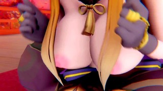 Ms. Hina Genshin Impact 3D Hentai Shortver Part 2/5