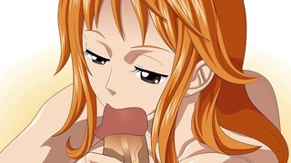 Nami Sucks Delicious Hentai One Piece