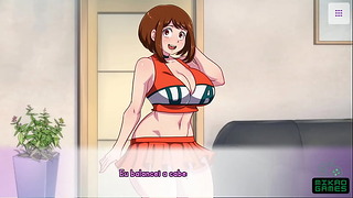Namorando Ochako De Mha Não Beija Mas Topa Dar O Cuzinho – Waifuhub