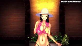 Nico Robin – One Piece Hentai Anime 3D + POV
