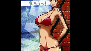 One Piece – Nami braucht einen großen Schwanz, der ihre enge Muschi unzensiert fickt
