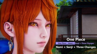 One Piece – Nami Sanji Three Changes – Lite Version