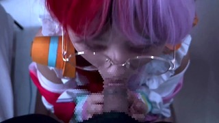 メガネ姿のOnepiece 歌姫ウタが幼馴染をウタワールドに連れてォロチ ポんご One Piece Cosplay Gokkun Uta