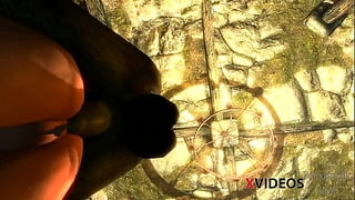 Orch Fucking The Ass Of Vampire. Skyrim