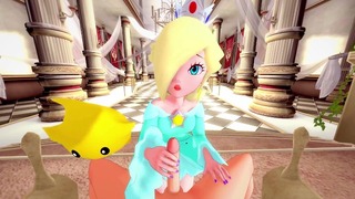 POV Секс з Розаліною – 4K Super Mario Порно