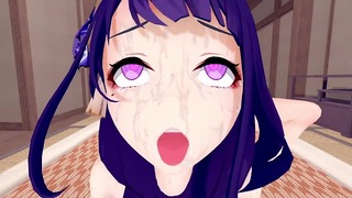 Raiden Shogun Genshin Impact 3D Hentai 8/8