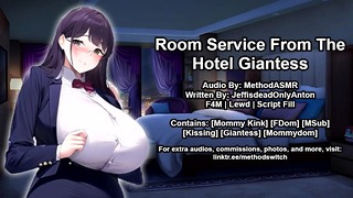 Zimmerservice vom Hotel Giantess Erotic Mommy Audio
