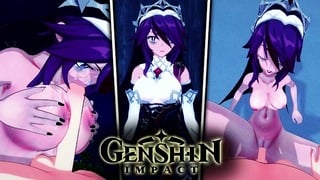 Rosaria Hentai Genshin Impact