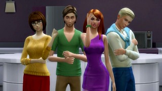 Scooby-Doo-karakterer, der har sex foran deres venner Wopa